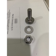 Volkswagen Beetle bumper nut