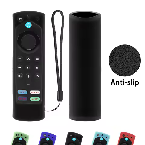 Protective Silicone Sheath Fit for Amazon Fire TV Stick Remote Control Original 2021 3rd Gen Case Sh