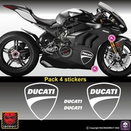 4 stickers pack DUCATI DUCATI