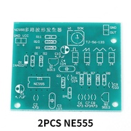 2 cái Bộ tự làm sine tam giác vuông sóng NE555 đa kênh máy phát xung mô-đun