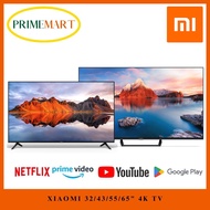 Xiaomi TV 32/43/55/65 Inch 4K UHD / GOOGLE Smart TV (LOCAL SET) - 3Year Local Warranty