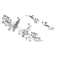 HONDA CB200X Rear Pedal Genuine Factory