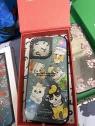 （日本限定）正品現貨 casetify X mofusand 馬卡龍甜品貓咪 iPhone 16 pro max 鏡面支架手機殼 MagSafe 兼容 mirror ring stand case