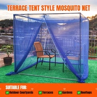 Tent Mosquito Net Outdoor Mosquito Proof House Garden Stainless Steel Frame Gazebo Mosquito Net Terr