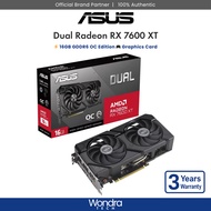 ASUS Dual Radeon RX 7600 XT | 16GB GDDR6 | OC Edition | Graphics Card (DUAL-RX7600XT-O16G)