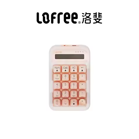 New Lofree DOT Foundation Wireless Mechanical Numeric Keyboard Bluetooth Stylish Girls High-Looking 
