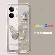 For Redmi Turbo 5 Max Crystal Case For Redmi Turbo5 Max Turbo 4 Pro 4Pro 5G HD Painted AirBag Protec