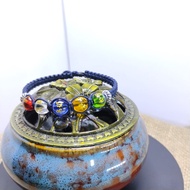 Woven Mantra Stone Bracelet Pancawarna Mantra Bracelet – "Om Mani Padme Hum" GL-104
