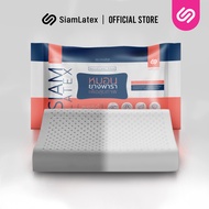 SiamLatex หมอนยางพารา รุ่น Zen Charcoal หมอนเพื่อสุขภาพ แก้ปวดคอ ลดนอนกรน สูตรผสมชาร์โคล