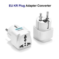 Over Plug WHITE Over Plug Plug 3 to 2 Pin Travel Adapter Adapter 3 to 2 Pin Travel Adapter White Uni