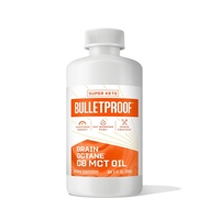 Bulletproof Brain Octane C8 MCT Oil Travel Size, 3 Ounces, Keto Supplement for Sustained Energy and 