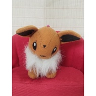 Small Eevee Pokemon Stuffed Toy Plush Charm Keychain