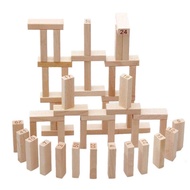 Toddi Uno Stacko Fun Party Game 51 Blocks - A138