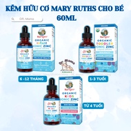 Organic liquid ZINC for babies 6 months - 13 years old Mary Ruths IONIC ZINC [Genuine - Bay AIr]