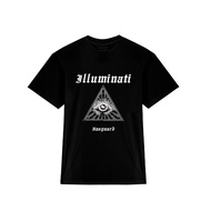 （ขายดี ） （T-Shirt ） HASGUARD T-Shirt Illuminati Satan Collection