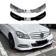 Mercedes Benz C class front lip for W204 S204 luxury avantgarde facelift 2011-2014 front bumper lip 