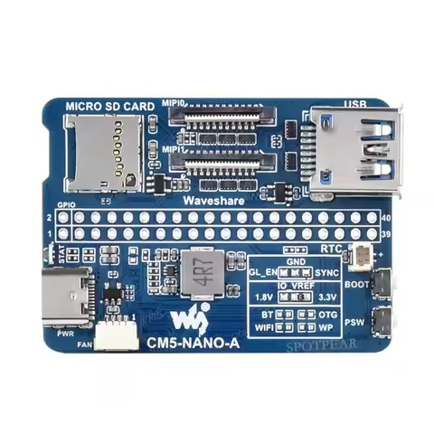 Raspberry Pi CM5 NANO A Mini Base IO Board Development For Compute Module 5