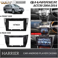 AMAZING TOYOTA HARRIER ACU30 RX270 2004-2014 CAR 10"INCH CARBON FIBER ANDROID PLAYER CASING FRAME CO
