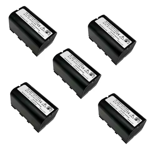 5pcs GEB221 Battery For Leica TS02 TS06 TS09 TPS1200 ATX1200 Series Surveying Total Station 4400mAh 
