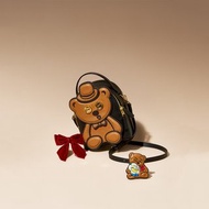 【滿額贈】【新品上市】Minions Tim 皮革背囊 送禮 免運 後背包