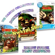 NINTENDO WII GAME - DONKEY KONG BARREL BLAST/ DONKEY KONG JUNGLE BEAT/DONKEY KONG COUNTRY RETURN (FO