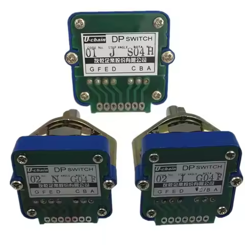 1pc Original U-Chain Digital Code Rotary Switch DP switch O1N 02N 03N 04N 01J 02J 03J 04J 01H