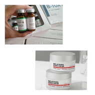(Combo) 1 pair of Matrigen Btox peel and Korean PDRN dermaline Whitening and Restoring Cream