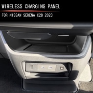 23 Nissan SERENA C28 Wireless Charging Panel Interior Accessories Modification