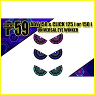▼ ✜ ◙ HONDA CLICK EYE HEADLIGHT STICKER / HONDA CLICK ACCESSORIES / ACCESSORIES OF HONDA CLICK