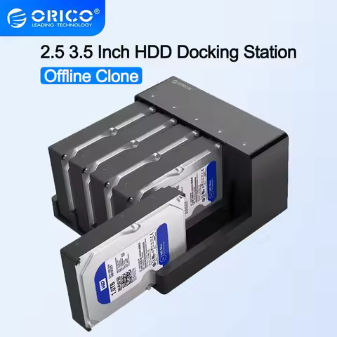 ORICO 5 bay Hard Drive Docking Station SATA to USB 3.0 HDD Docking Station with Offline Clone Functi