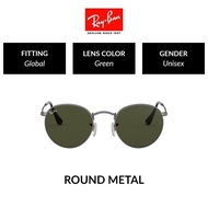 Ray-Ban Round Metal Unisex Global Fitting Sunglasses (53 mm) RB3447 29