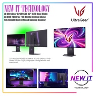 LG UltraGear 32GS95UE 32" OLED Dual Mode 4K UHD 240Hz or FHD 480Hz 0.03ms GSync Tilt/Height/Swivel S