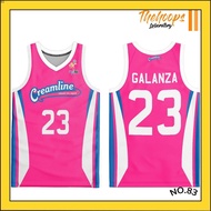 sports ✦THL X Creamline Creamy Ice Cream 2022 Full Sublimation Volleyball Jersey✤