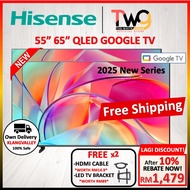 [FREE SHIPPING + 2 GIFT] Hisense 70" / 65" / 55"  120 HRR 4K Quantum DOT QLED GOOGLE TV E7N