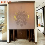 Rèm Cuốn Ban Thờ Hình Bông Sen VPLUS Nhập Khẩu Hàn Quốc Khắc CNC Làm Theo Kích Thước Yêu Cầu