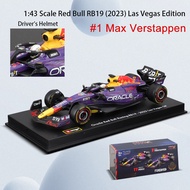 Bburago 1:43 2024 RB20 F1 Red Bull  2023 RB19 Miami #1 Verstappen #11 Perez Alloy Car Cast Model Toy