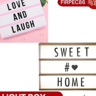 Light Bo A4 Letter Bo Cinematic Led Light Night Light