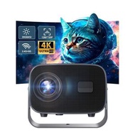 全城熱賣 - FHD 1080P 4K 便攜式投影機, 5G WiFi 藍牙, 800ANSI 家用投影機 HY310