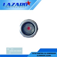 Air Compressor Spare Parts LAZARO Aluminum Compressor Oil Control Cover
