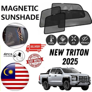 Mitsubishi Triton 2015-2025 Epic Magnetic Sunshade (4pcs) Accessories Car