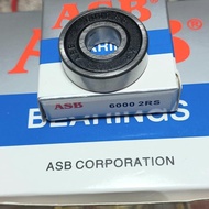 Bearing 6000 2rs bering ABC klaker bearing 6000ZZ 6000 ZZ ASB 6000ASB 1