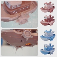 Baby Bath Toy Floating Boat Wind Up Safe Plastic Non Toxic Lightweight Portable Water Toy For B5f5
