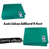 Kain Lakan Billiard Meja billiard / Laken Billyard 9 Feet