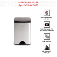 FITIS SPS1-1901-15L Stainless Steel Trash Bin - Dimensions: 27x29x43