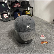 NY Grey MLB Hat Large Size 58 CM+++ Beater