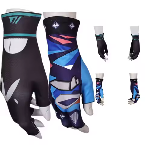 VALORANT Cosplay Adult Yoru Jett Gloves Game Fantasy Men Women Halloween Carnival Costume Accessorie