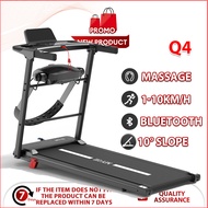 Treadmill 3Hp Home Fitness 1-10km/h Folding Motorized Commercial Running Machine Treadmill