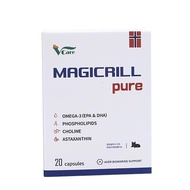 VCARE Krill Oil Fish Oil Upgrade Cats and Dogs Norway Ak Imports Reduce Hair Loss Pet Hair Grecithin