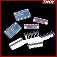 TMOY ADS1115 ADS1015 12/16 Bit I2C Module Precision 4-Channel Development Board With Pro Gain Amplif
