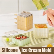 DIY Ice Cream Mold Popsicle Molds Kids Cute Cartoon Ice Cream Popsicle Summer Ice Pop Maker Mould Homemade